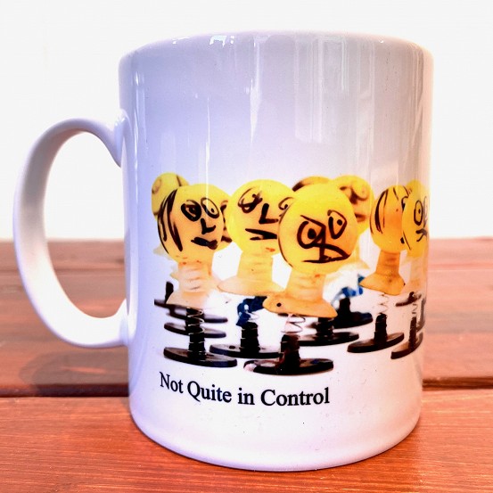 Not Quite in control, Mug.